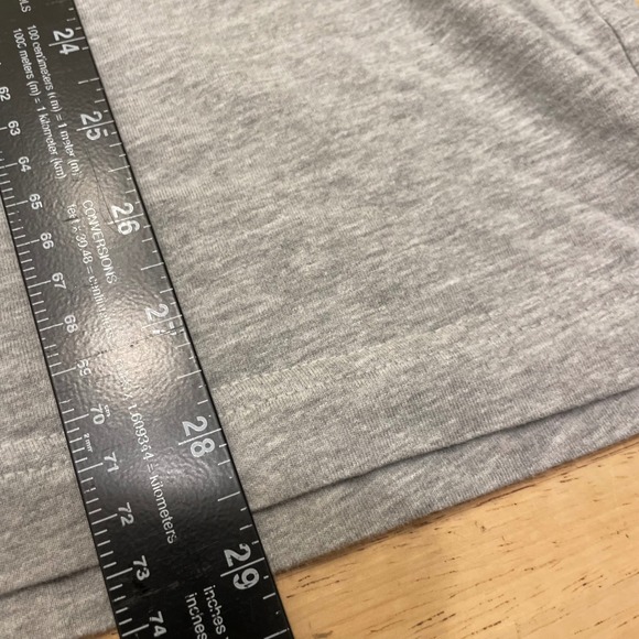 Bella Canvas Minnie Mouse Mommy‎ T-Shirt Gray Glitter Women's Large - Picture 7 of 7